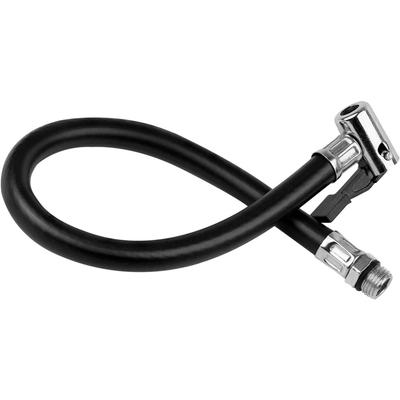 38cm Reifenfüllschlauch Ersatz, 12,5mm Gewinde Luftpumpen-Verlängerungsschlauch mit Schrader-Ventil für Fahrrad-, Motorrad- und Autoreifen