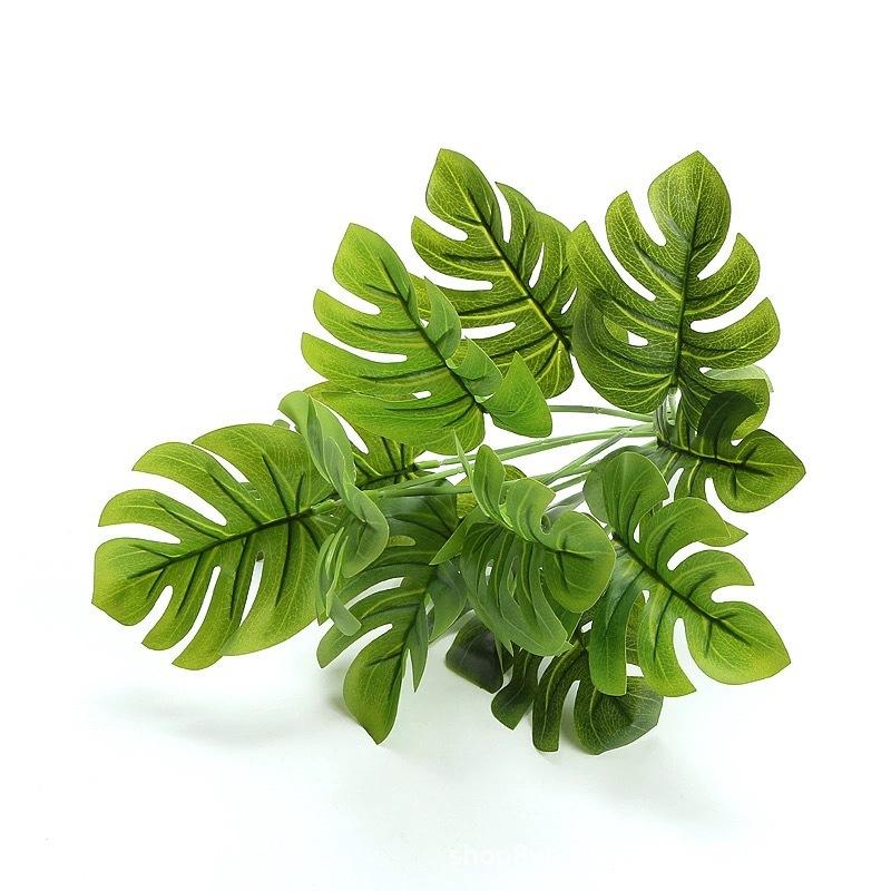 Simulation Plant Wall Green Plant Background Wall Flower Arrangement With Material Fake Flower Green Dill Living Room Small Potted Plant Decorative