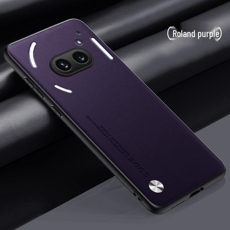 Plain Leather Phone Case for Nothing Phone 2 & 3, Simple CMF Design CMF Phone 2 Pro