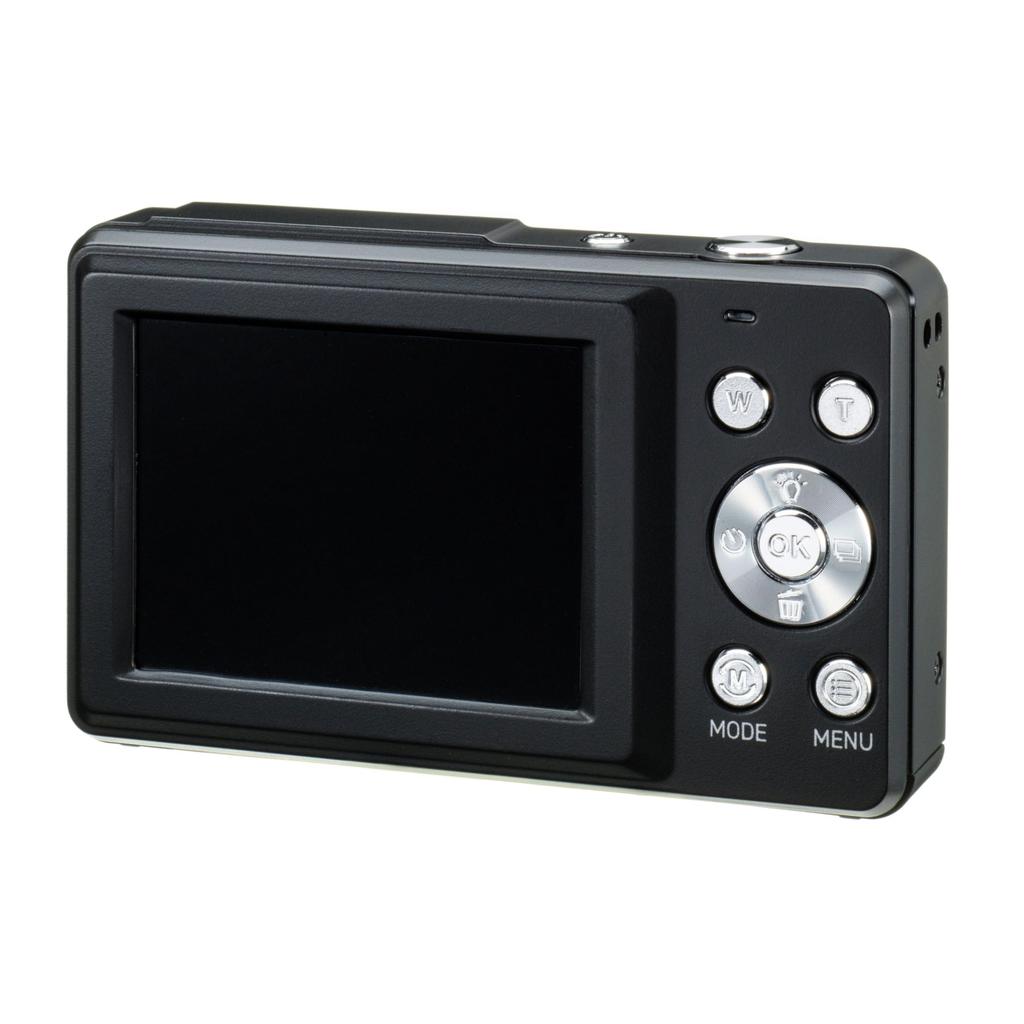 KENKO KC-AF11 BK ST Compact Digital Camera (Set of 2), 5 Megapixels, Autofocus, Lightweight, 101g, Black, 446522