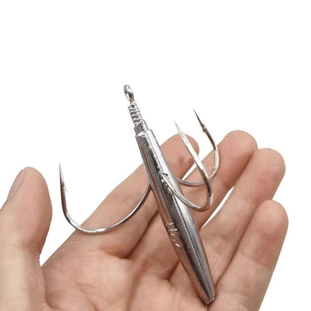 Barbed Point Sea Fishing Hook 50g-80g Weight Barbed Fishing Hook Saltwater Fishing