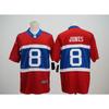 T-shirt de sport surdimensionné en mélange de coton brodé NFL New York Giants pour homme Vêtements décontractés pour fans de rugby