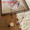 Bohemian Acorn Resin Necklace With Geometric Pendant For Women Summer Fashion