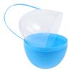 25Cm Large Multicolored Plastic Fillable Easter Egg With Handle Twist Container For Party Decorations Diy EASTER
