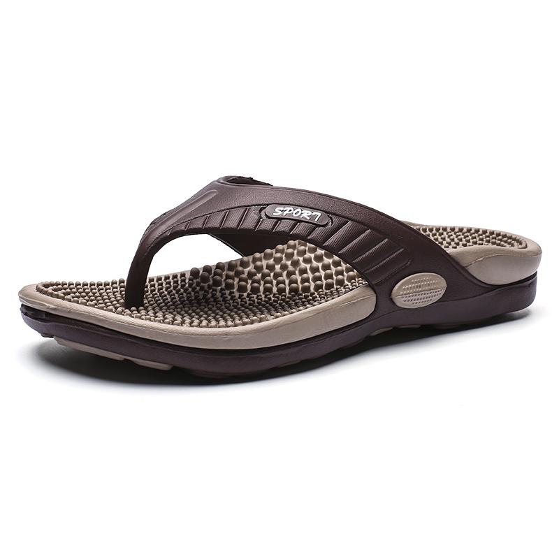 Acupressure Massage Slippers, Flip-Flops, Arch Support, Lightweight And Comfortable Summer Sandals with Shock Absorption And Anti-Slip Features
