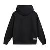 Li Ning BADFIVE Sweatshirts Men's Black Hooded Thickened Regular AWDV877-5