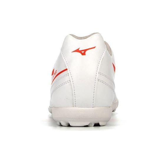 Mizuno Monarcida Skóra Syntetyczna Trwałe Buty Piłkarskie Męskie Buty Piłkarskie Biało-Czerwone P1GD222562
