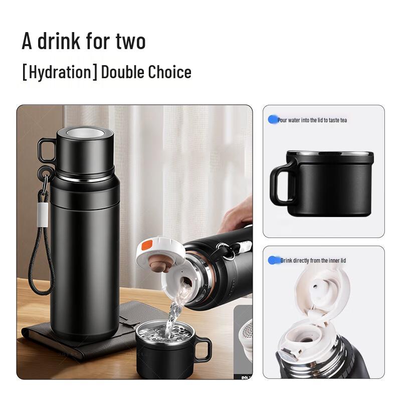 Stainless Steel Tea Infuser Thermos Bottle