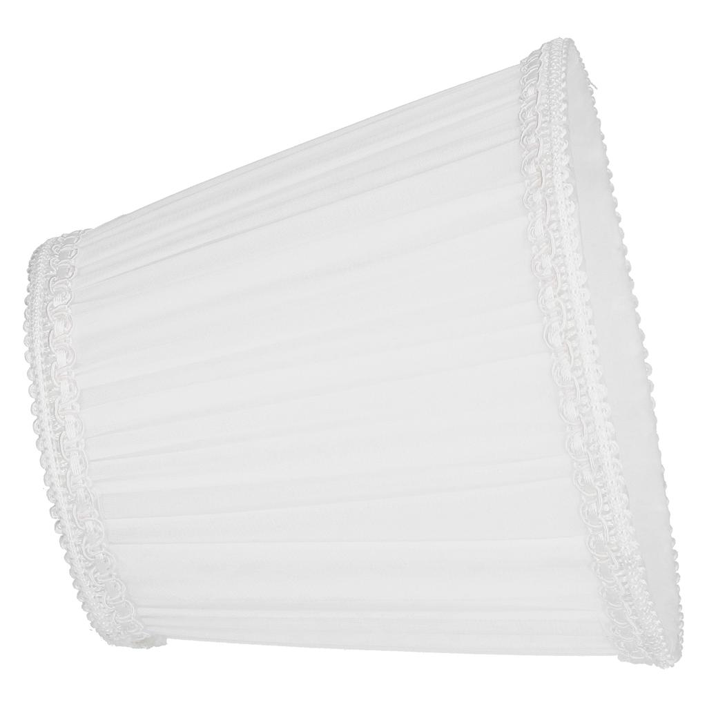 3PCS E14 ClipOn Cloth Lamp Shade Modern Fabric Lampshade Table Light Cover for Candle Chandelier(Black )