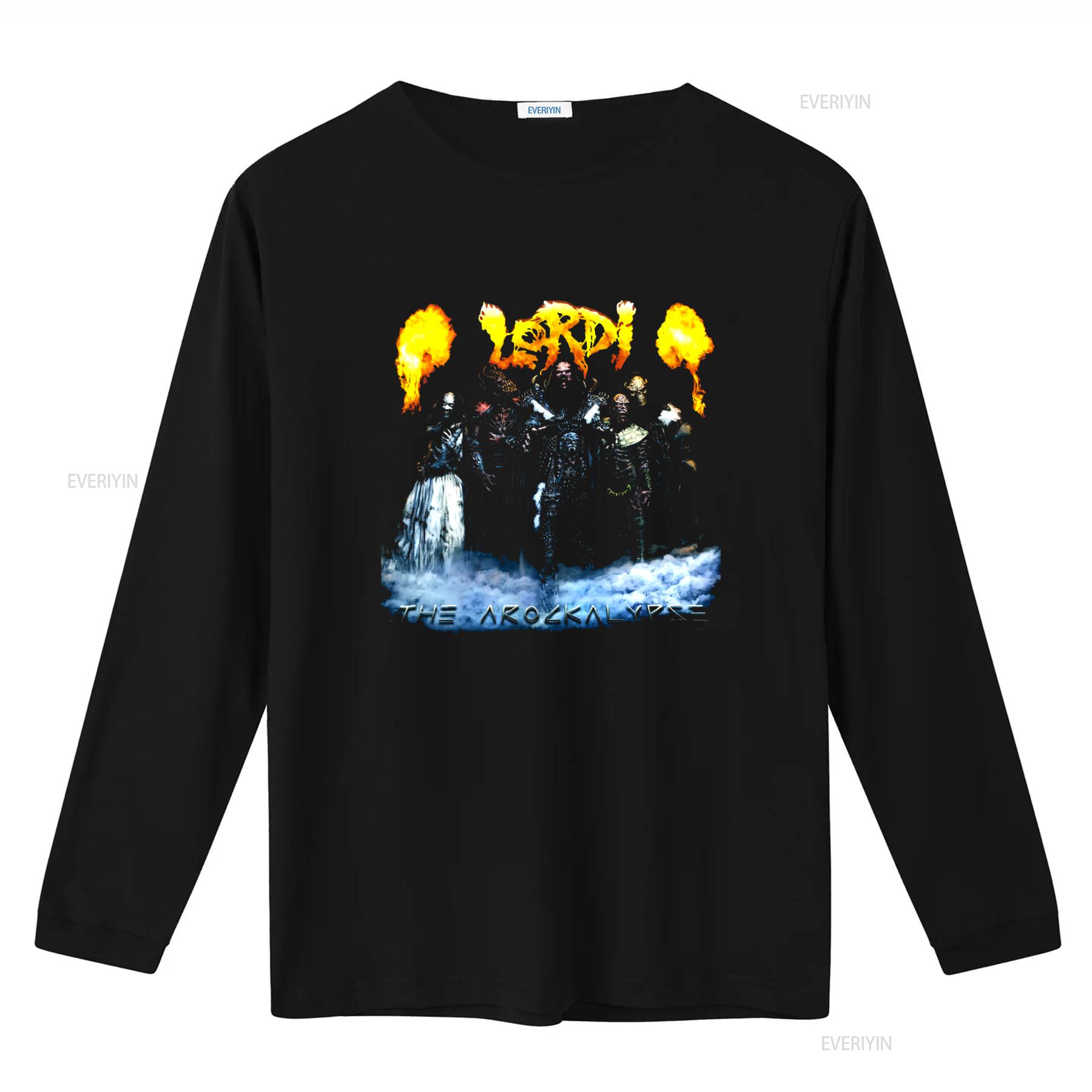 Lordi The Arockalypse 2007 Tour Band T Shirt Rock Music Fan  vintage Washed Comfortable Breathable Unisex Casual Versatile S