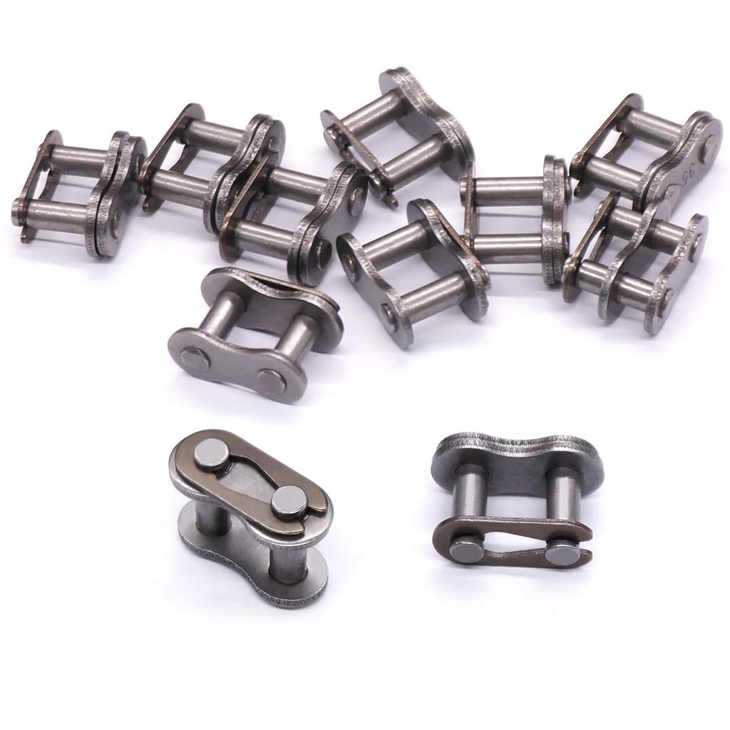 TWTADE 20Pcs #35 Master Link Chain Roller Connector For Go Kart,Mini Bike, Baja Doodle Bug Motovox Etc.I-L-039
