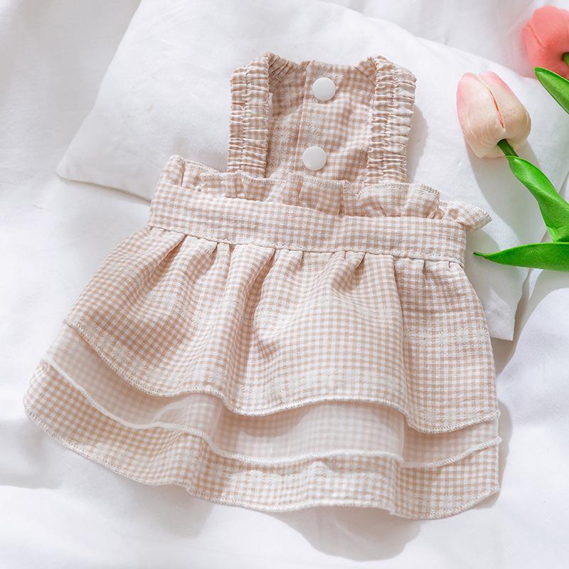 Pet Dress Cat Suspender Skirt Dog Clothes Summer Teddy Than Bear Universal Small Puppy Spring Summer Thin