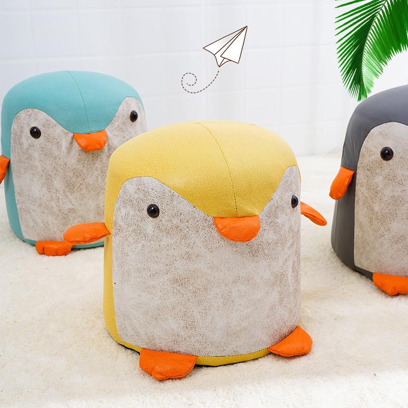 Thousand Bird Grid Bucket Stool, Niski taboret domowy, Okrągły taboret, Prosta sofa do salonu, Stołek kawowy