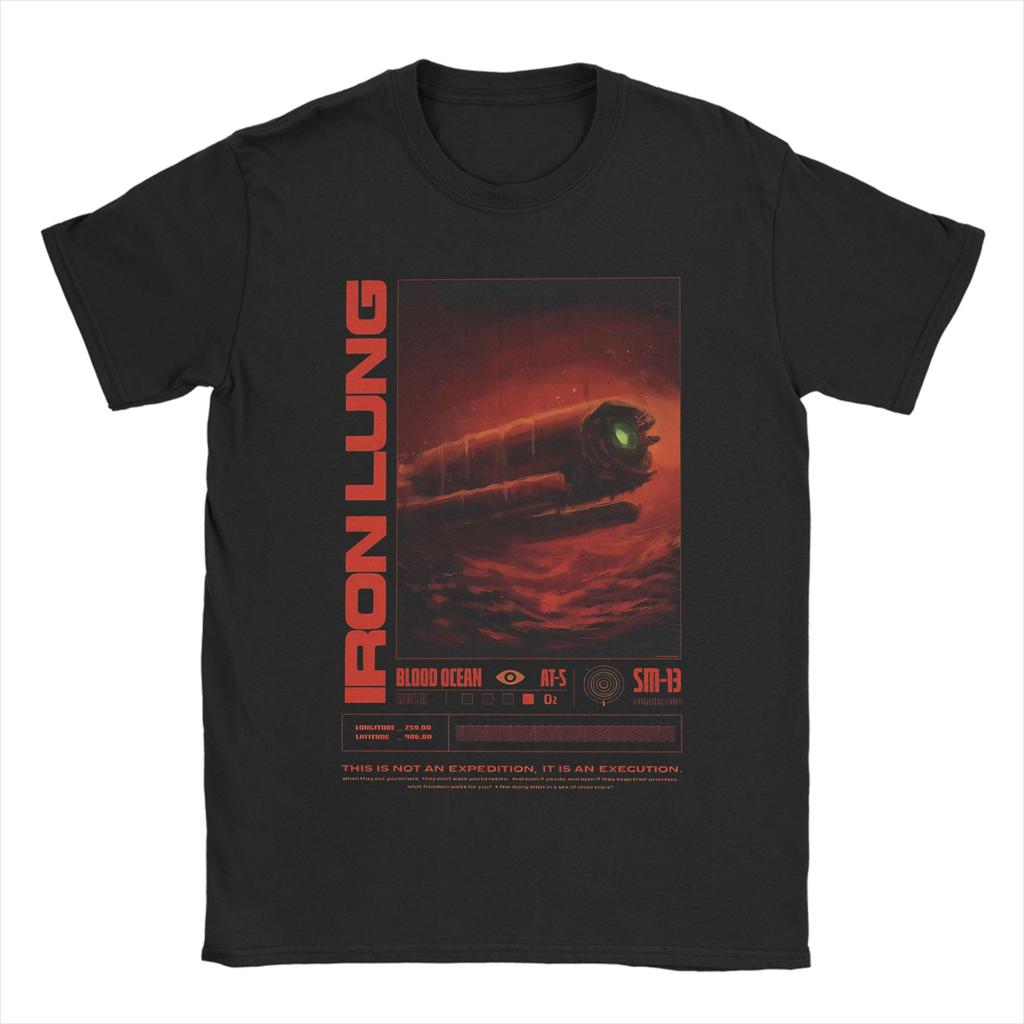 Iron Lung Movie T Shirts for Unisex 100 Cotton Awesome TShirts Round Neck Tees Short Sleeve Clothing Gift Idea