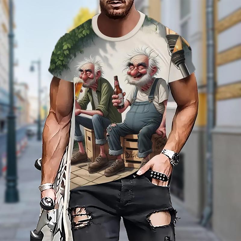 

Новая летняя мужская модная футболка с принтом тигра, мужская футболка, топ 8XL