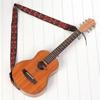 Vintage Flowers Embroidered Guitar Strap Leather Head Electric Guitar Belt  Acoustic Bass