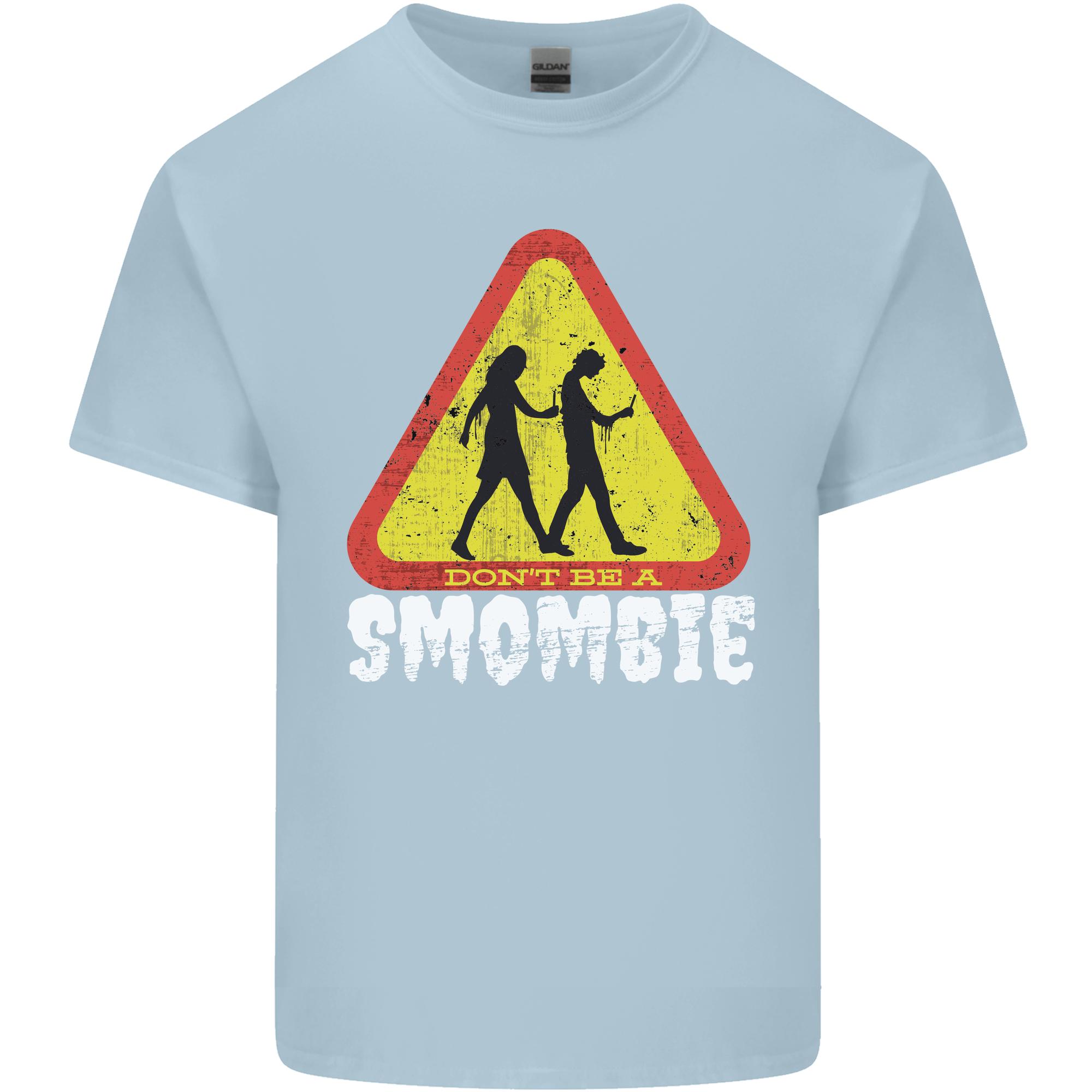 Smombie Antisocial Phone Addict Smartphone Unisexs Light Cotton TShirt S