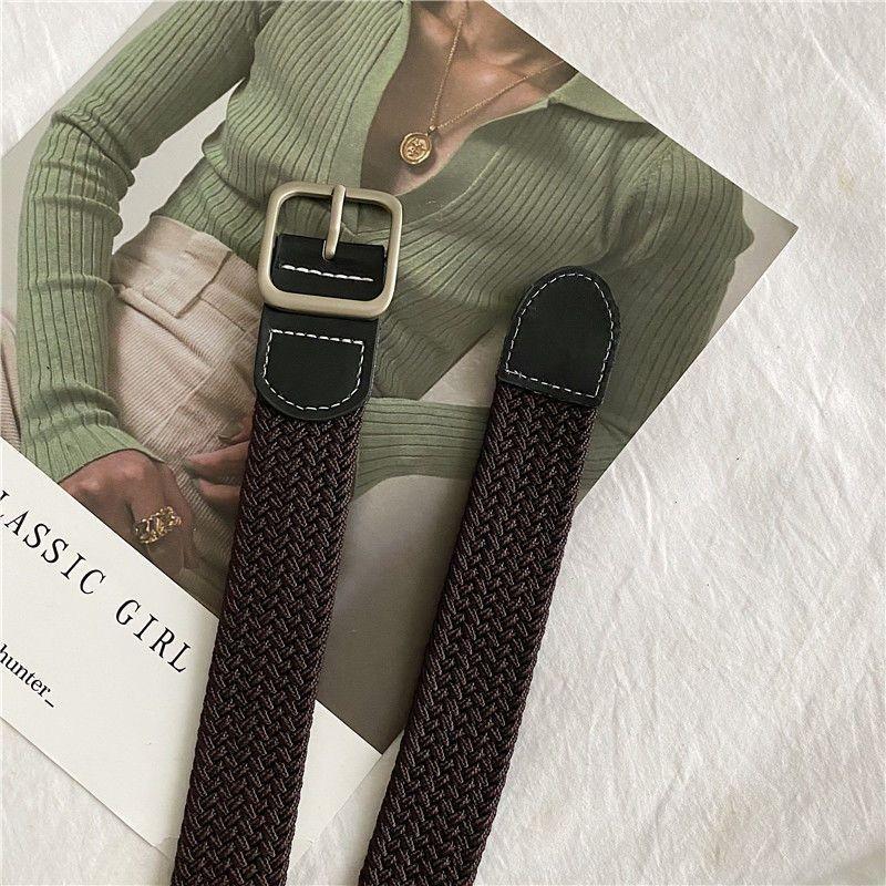 Stylish Woven Belt For Women Ideal For Casual Outfits Perfect With Jeans And Stylish Attire