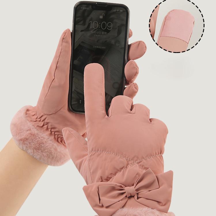 Gants d'hiver épais et coupe-vent pour femme - Gants d'hiver pour garder au chaud