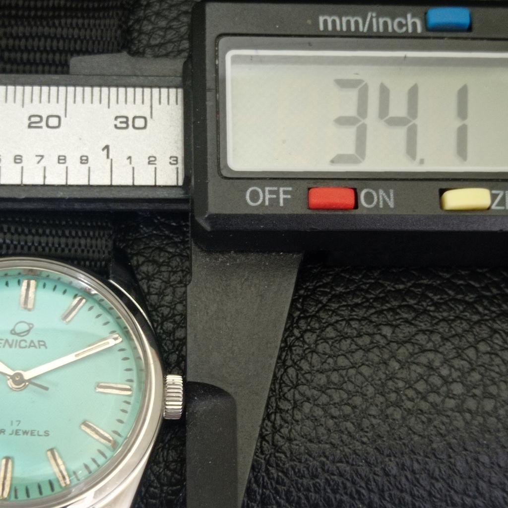 ENICAR STAR JEWELS HAND-WINDING 1140 SWISS MENS VINTAGE WATCH a703787-1 R213e-a703787