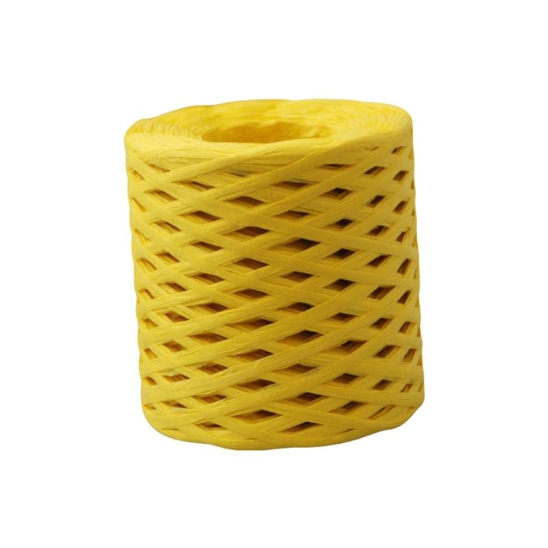 2Meter Wrapping Twine Natural Twine Rope for Bouquet Package Wrapping String Twine String for Craft Embellishment жёлтый