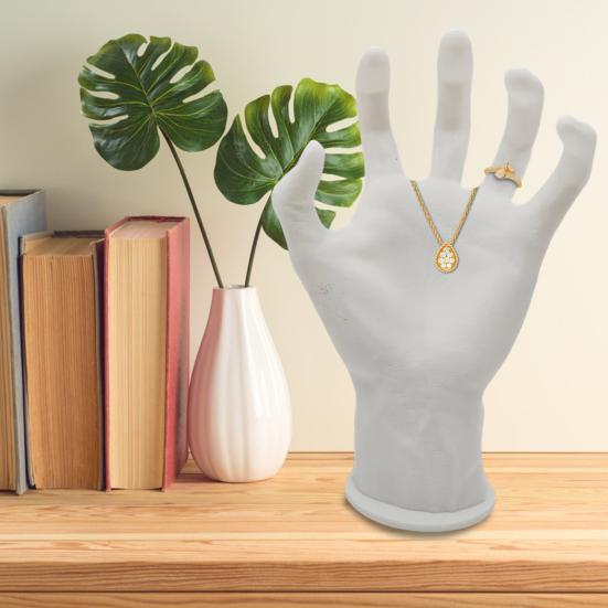 Spooky Fake Hand Jewelry Display Stand Rings Bracelets Organizer Dresser Tabletop Necklace Holder for Retailers Home Decor