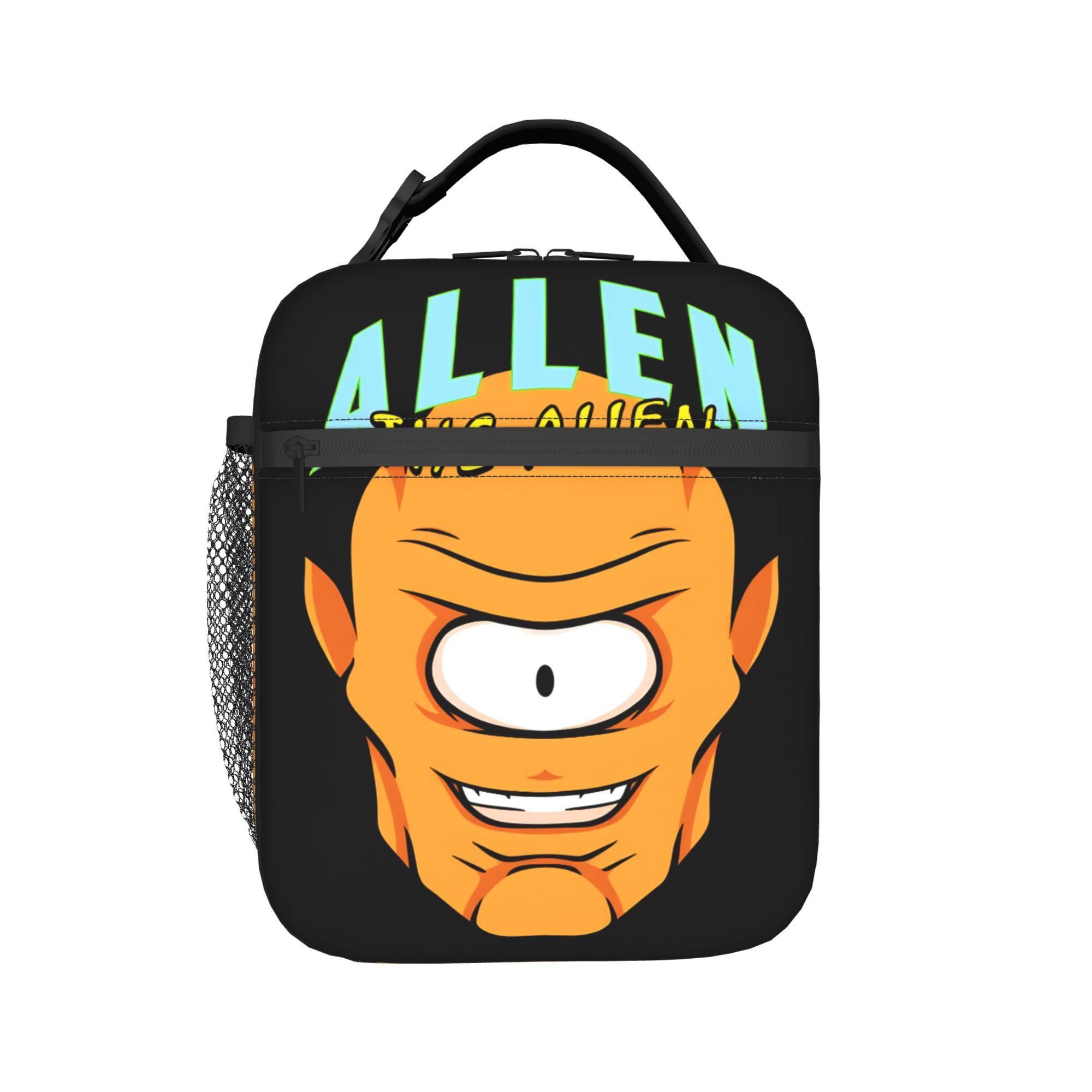 Sac à déjeuner dessin animé invincible Boîte à lunch esthétique pour enfant Bureau Sac isotherme portable Impression imperméable Sacs à lunch thermiques as picture