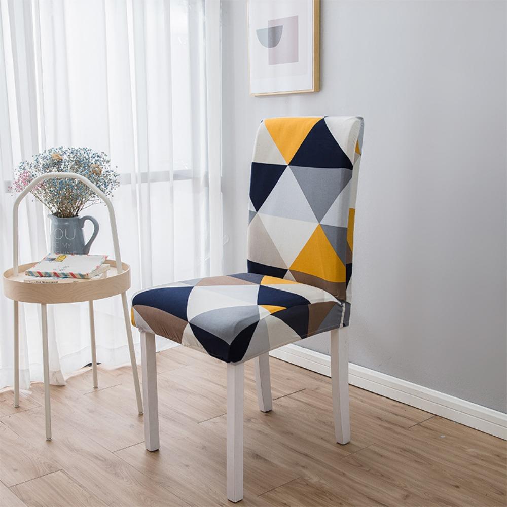 Chair Cover Full Set Dining Chair Covers Washable Stretchable Universal Fit for Home Office Restaurant
