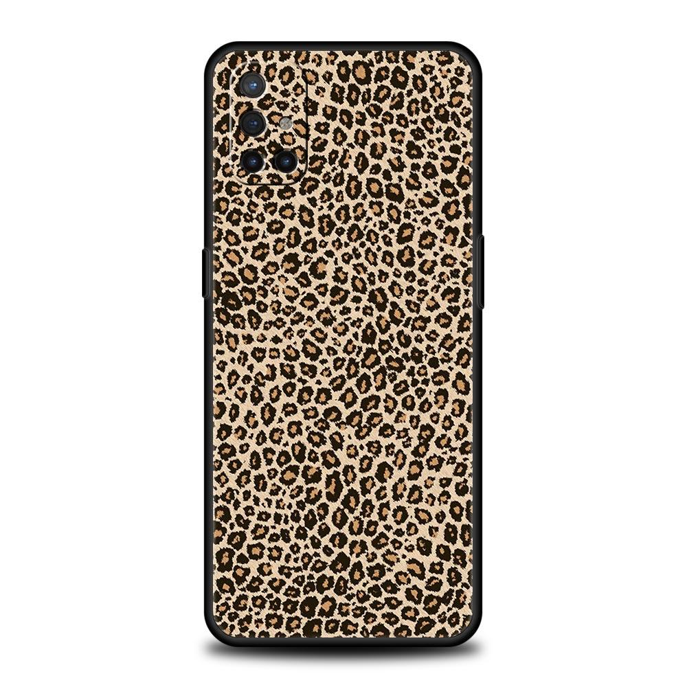 Phone Case For OnePlus 12 11 10 9 Pro 9T 12R 10R 9R 9RT 10T 8T 8 7 6T 7T Nord 2T CE 2 5G N200 N10 Cover Leopard Cheetah Print