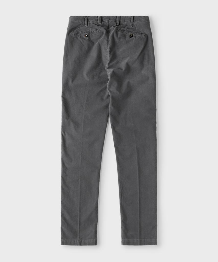 PANICALE Charcoal Micro Pattern Comfort Fit Cotton Pants