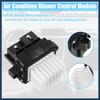 HVAC Heater Blower Motor Resistor Temp Control Regulator Module Fit for Chevy Suburban 2500 2007-2013 No.84178783/13501703/13503201 - Pack of 1