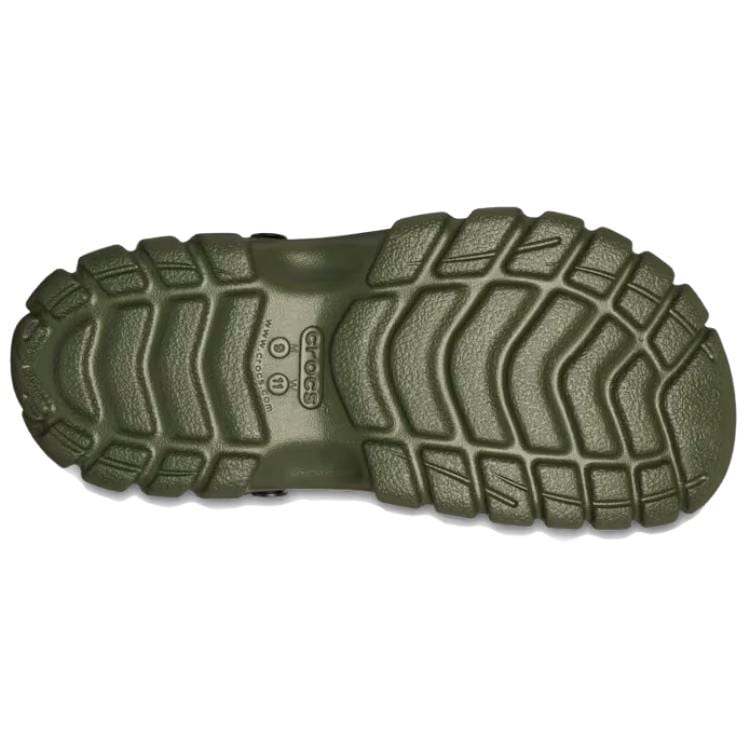Crocs Polyester Clogs Unisex Green 202651-3C7