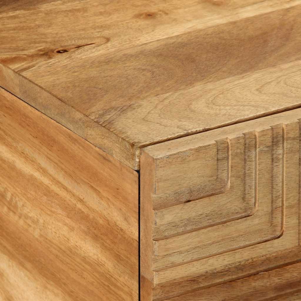 Coffee Table Brown 100x54x40 cm Solid Mango Wood