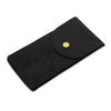 High-end Watch Storage Bag with Zipper, Portable Fleece Wristwatch Scratch-Proof Snap Button and Thickened Watch Pouch