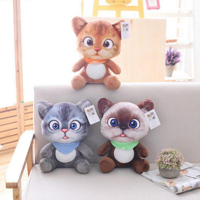 Japanese Long Tomato Cat Plush Toy Pillow Cute Stuffed Animal With Soft Pp Cotton Fill