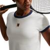 Nike Heritage Logo Cropped Short Sleeve Tennis Top Women tops IH5059-133