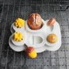 Creative Design Nut Chocolate Mold Kids Brithday Fondant Cake Decoration Handmade Diy Christmas Cookie Candy Decor Kitchen Mould