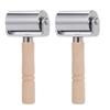 2PCS Leather Roller Push Wheel Manual Leather Pressing Tool For Leather Processing Leather Goods Making Leather Repair DIY Craft