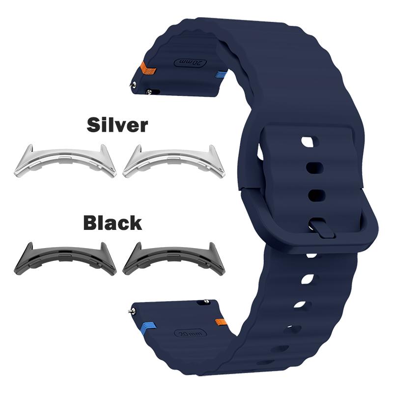 22mm Watch Band for Google Pixel Watch 4/3 41mm 45mm Soft Silicone Wristband Compatible with Google Pixel Watch 2 1 WATCH-Correa