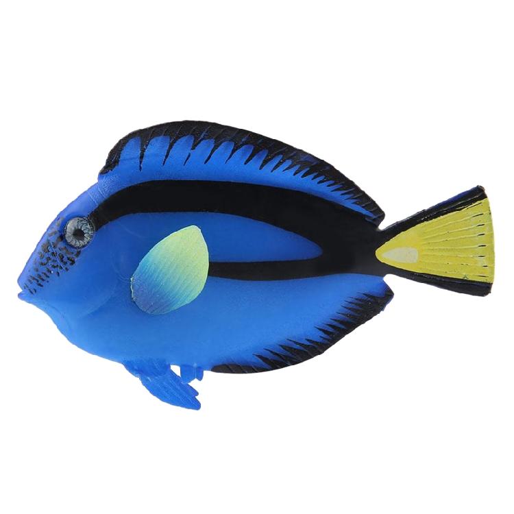 

Artificial Fish Aquarium Silicone Floating Movable Fake Fish for Fish for Tank 1