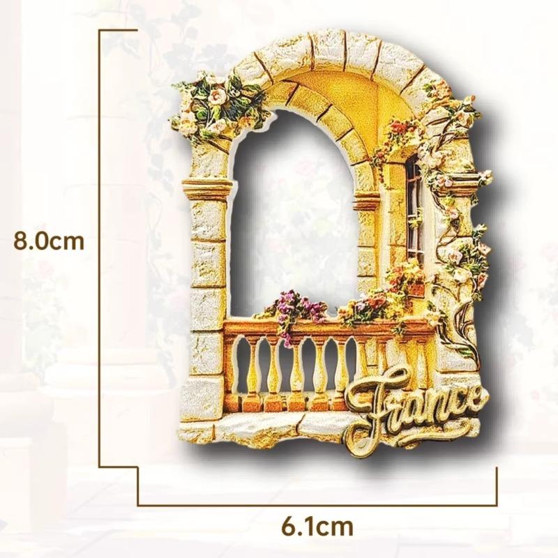 France Souvenirs Montmartre Moulin Rouge Fridge Magnets Menton Nice Provence Reunion Lyon Colmar Fridge Stickers Birthday Gifts
