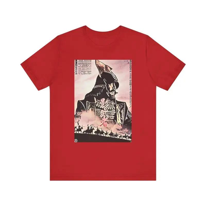 Kagemusha Print Kurosawa Movie Art Jersey T Shirt
