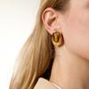Youthway Vintage Tiger Eye Stone Stud Earrings For Women Minimalist  Gold Plated Stainless Steel Earrings Fashion Jewelry