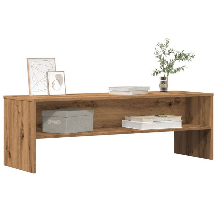 VidaXL TV Stand Artisan Oak 120x40x40 Cm Engineered Wood, TV Bench, Hi-fi Cabinet, Entertainment Center, TV Buffet, 855767