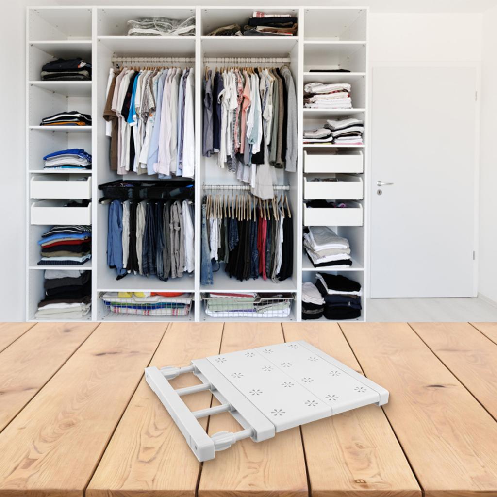 Adjustable Closet Organizer Multi Layered Storage Rack for Maximum Efficiency