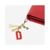 Daks Red Cutting Logo Card Wallet Dcwa4e002r2