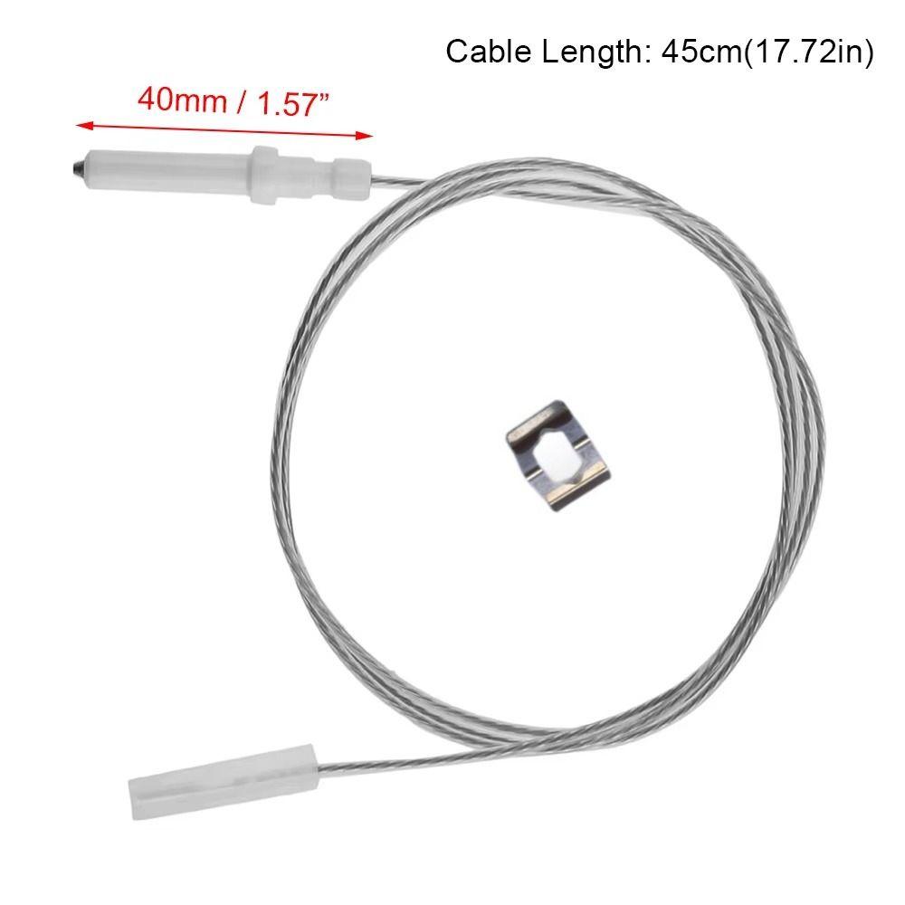 1/2/4Pcs New 40mm Gas Cooker Ignitor 45cm Length Ceramic Pin Electrode Spark Plug Ignition Wire Gas Cooker Range Accessories