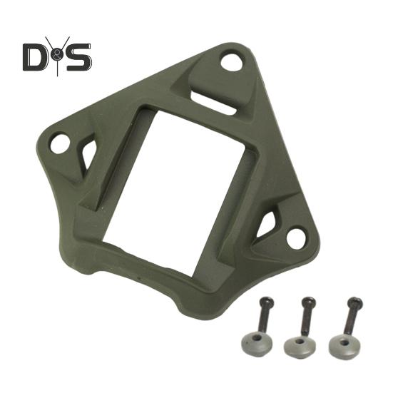 

FAST MICH ACH основа для шлема из нейлонового алюминиевого сплава легкий прочный водонепроницаемый шлем для охоты с тремя отверстиями крепление для ночного видения аксессуары для шлема армия зеленый