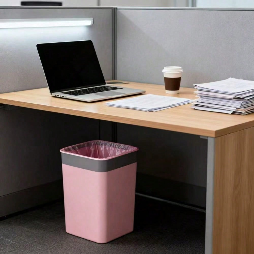 Bathroom Trash Bags, 50 Pieces Per Roll, Pink Small Trash Bags, Strong And Thin Material, Disposable Trash Bags Suitable