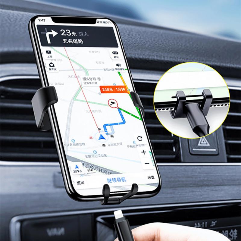 Univerzální gravitační držák na telefon do auta Držák na mobilní telefon Držák na mobilní telefon Držák na mobil pro iPhone pro Samsung